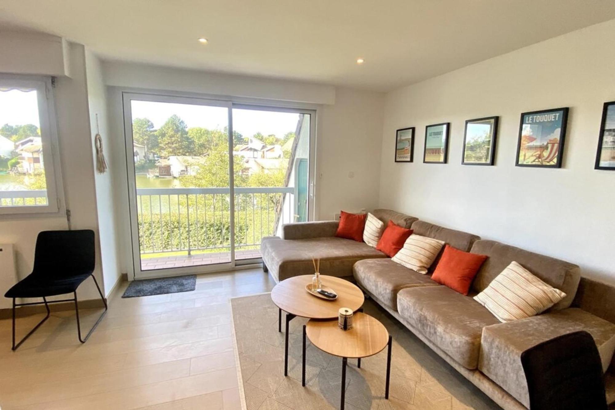 Superb Duplex With Lake View For 6 People Le Touquet Екстер'єр фото