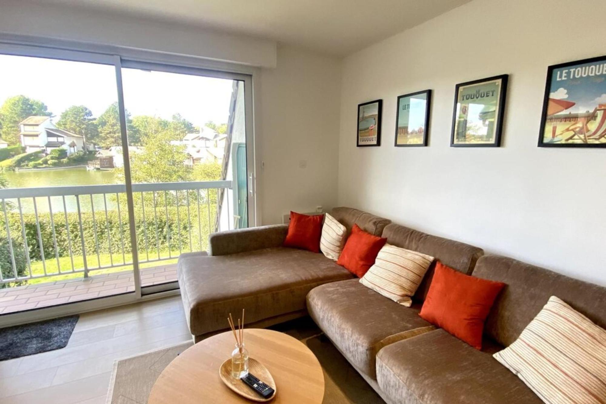 Superb Duplex With Lake View For 6 People Le Touquet Екстер'єр фото